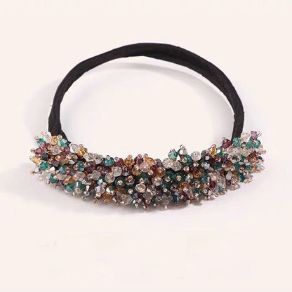 Korean Flower Bud Head Crystal Hairpin