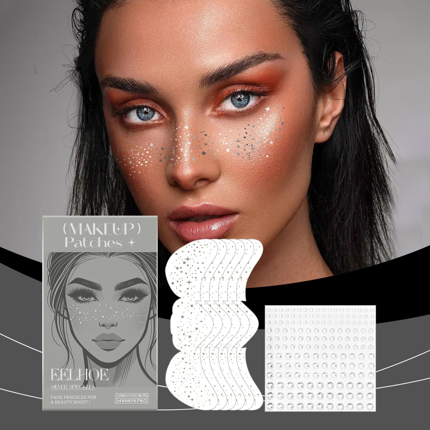 Glitter Spots Tattoo Sticker
