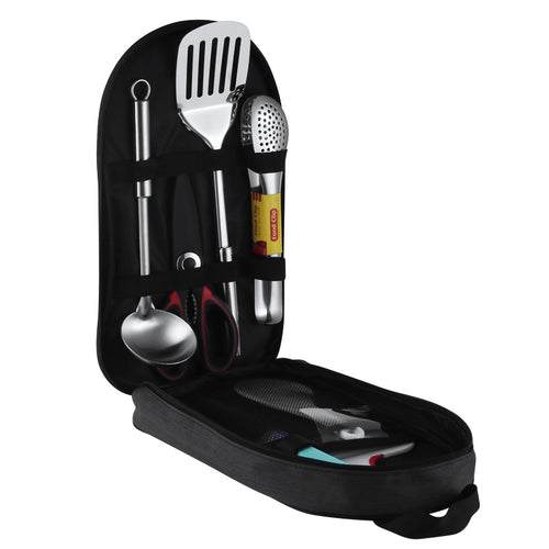 Outdoor Picnic Storage Bag With BBQ Cooking Set