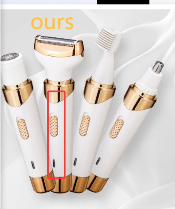 4-in-1 Hair Removal & Shaving Tool