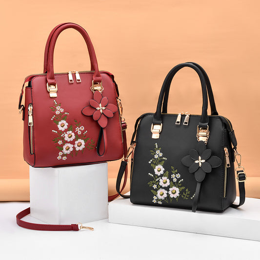 Printed Women's Single-Shoulder Messenger Handbag