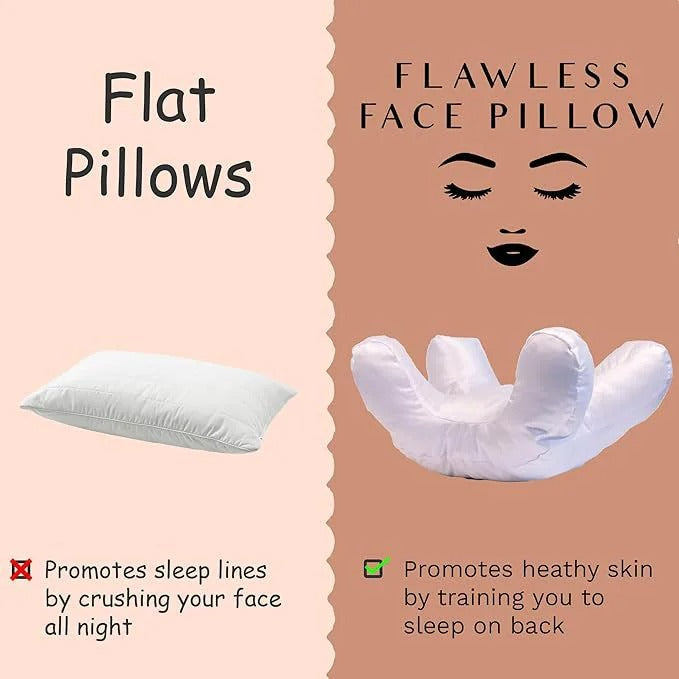 SilkGlow Beauty Sleep Pillow – Wake Up to Radiance