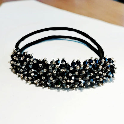 Korean Flower Bud Head Crystal Hairpin