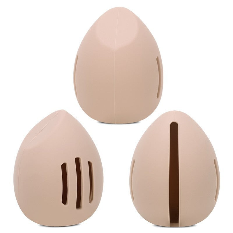 Eco-Friendly Silicone Makeup Sponge Holder