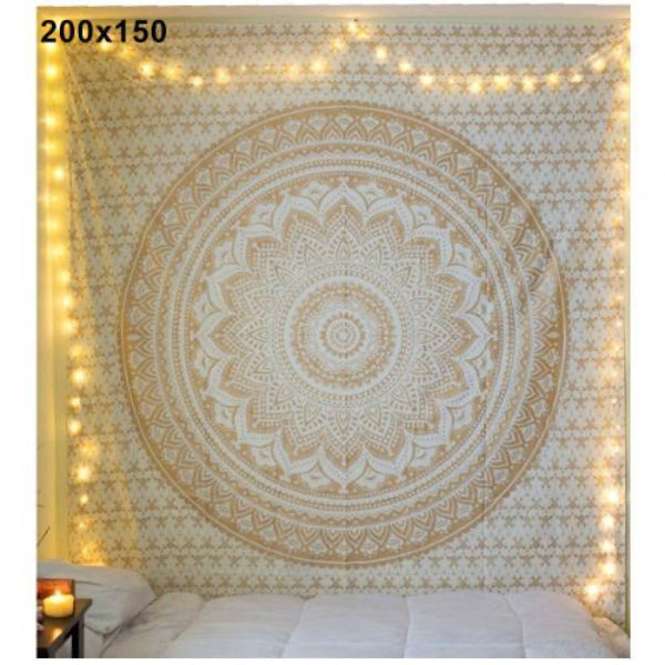Bohemian Mandala Wall Tapestry And Yoga Mat Decor